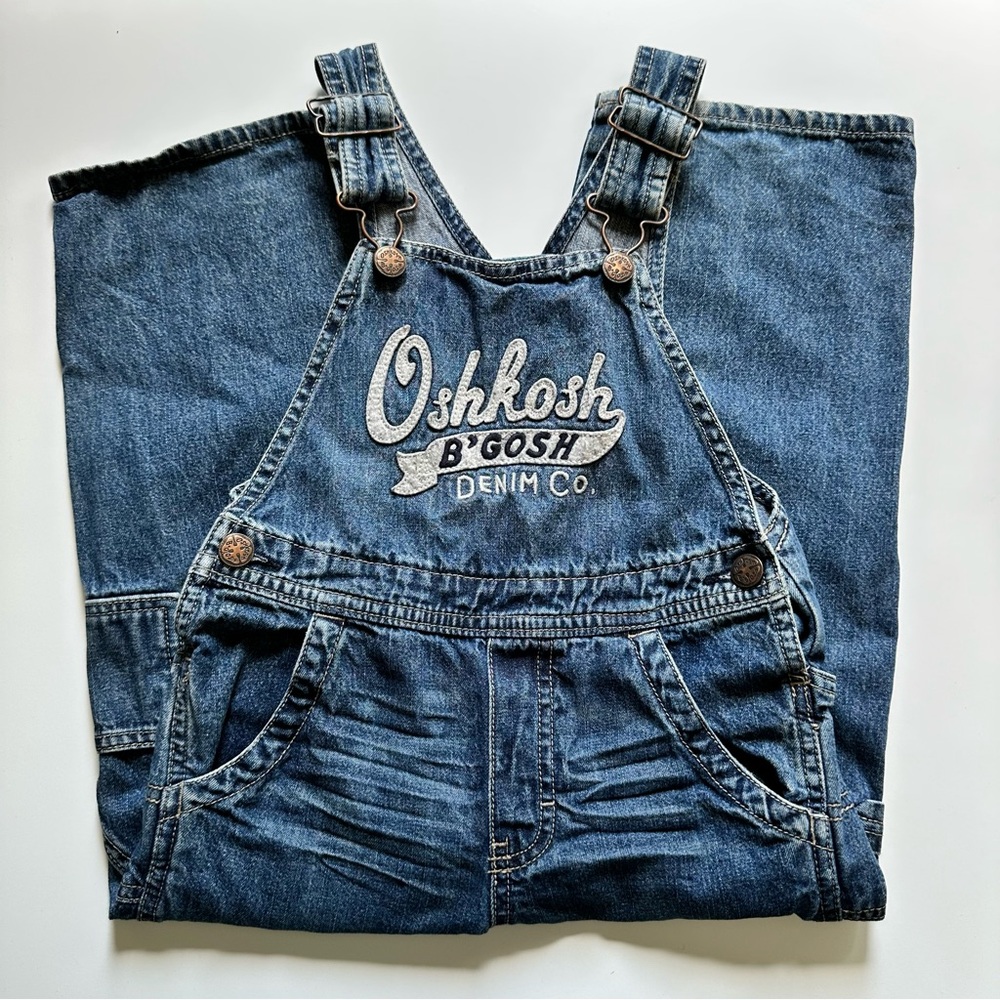 Oshkosh B'Gosh Kids Denim Jean Overalls 4T